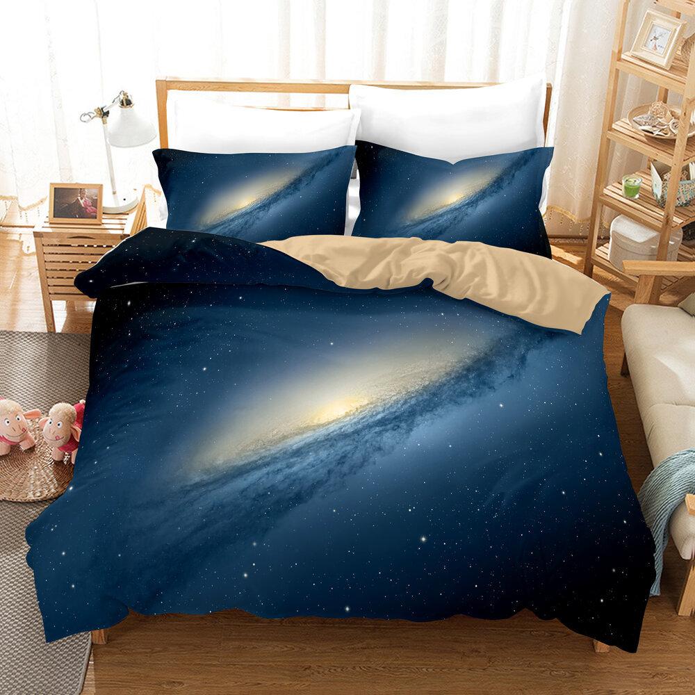 Space Planet E-Commerce Three-Piece American 3D Digital Printing Kit