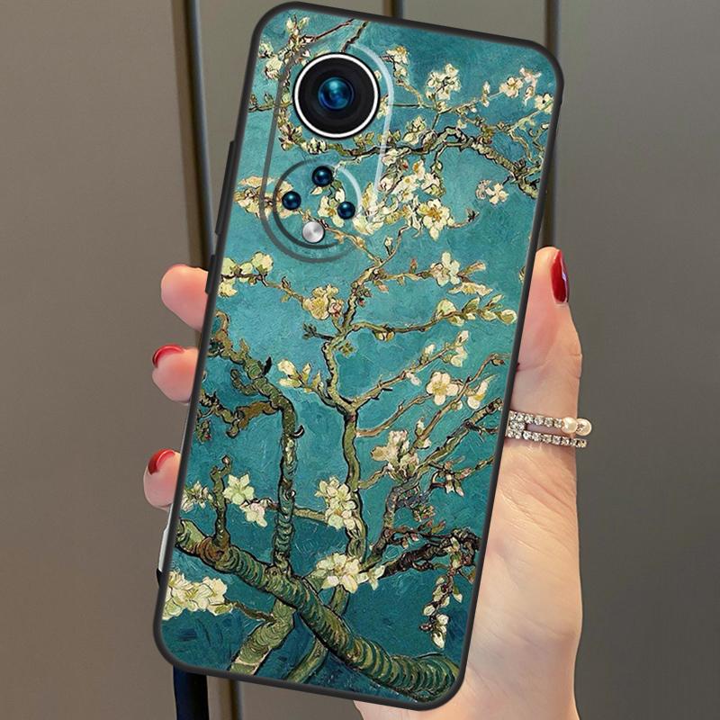 Ölgemälde Van Gogh Für Huawei P30 Pro P20 P40 Nova 5T 9 P Smart Z 2021 Hülle Coque Für Honor 8X 9X 10i 50 Lite
