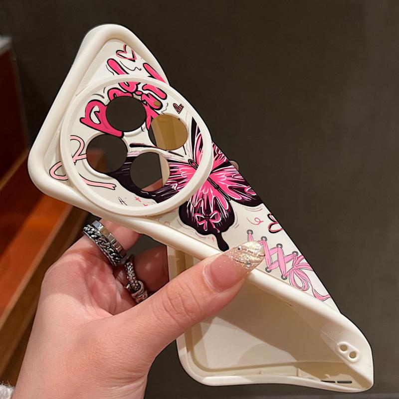 Lucky Bowknots Butterfly Pattern Case For OnePlus 15 13 13T 12 Shockproof Bumper Soft Silicone Cover For Oneplus Nord 5 13R 12R 11R 5G