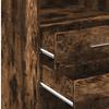 Highboard Smoked Oak 50 x 42.5 x 124 cm Wood Based Material