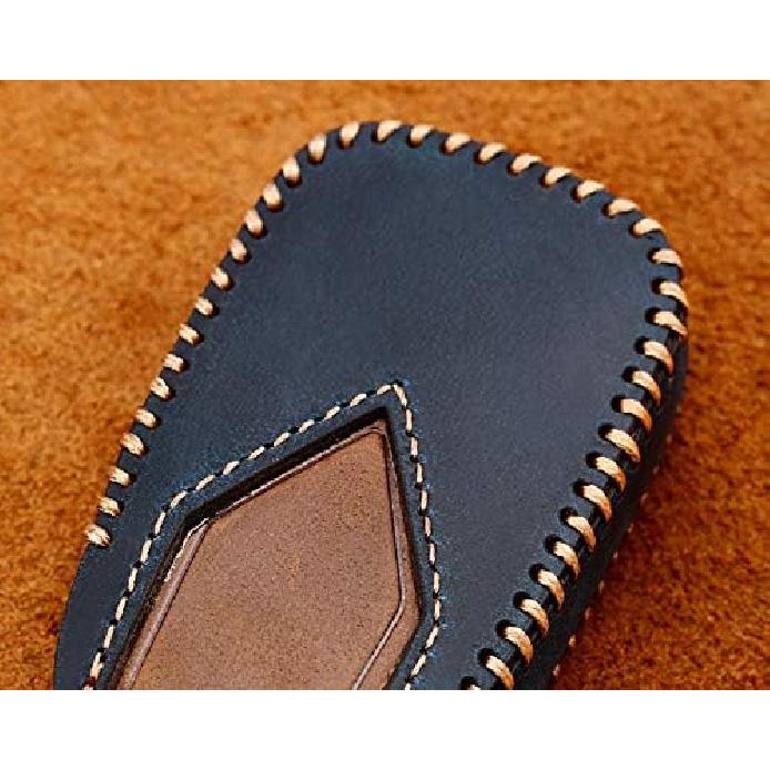 Smart Remote Key Fob Holder Fit for Chevrolet Chevy Equinox Camaro Genuine Leather Car Keycover 2/3/4/5 Buttons