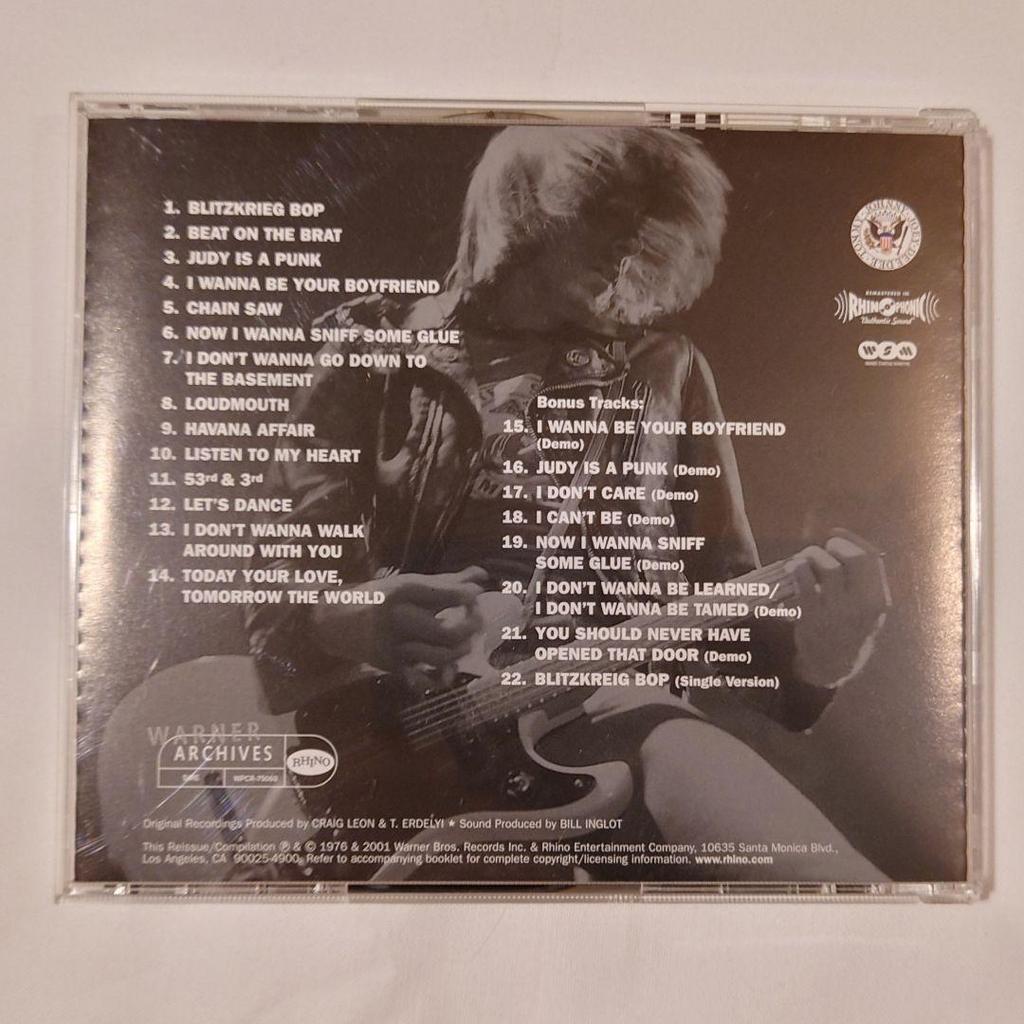 [USED] RAMONES CD WPCR-75050 Ramones