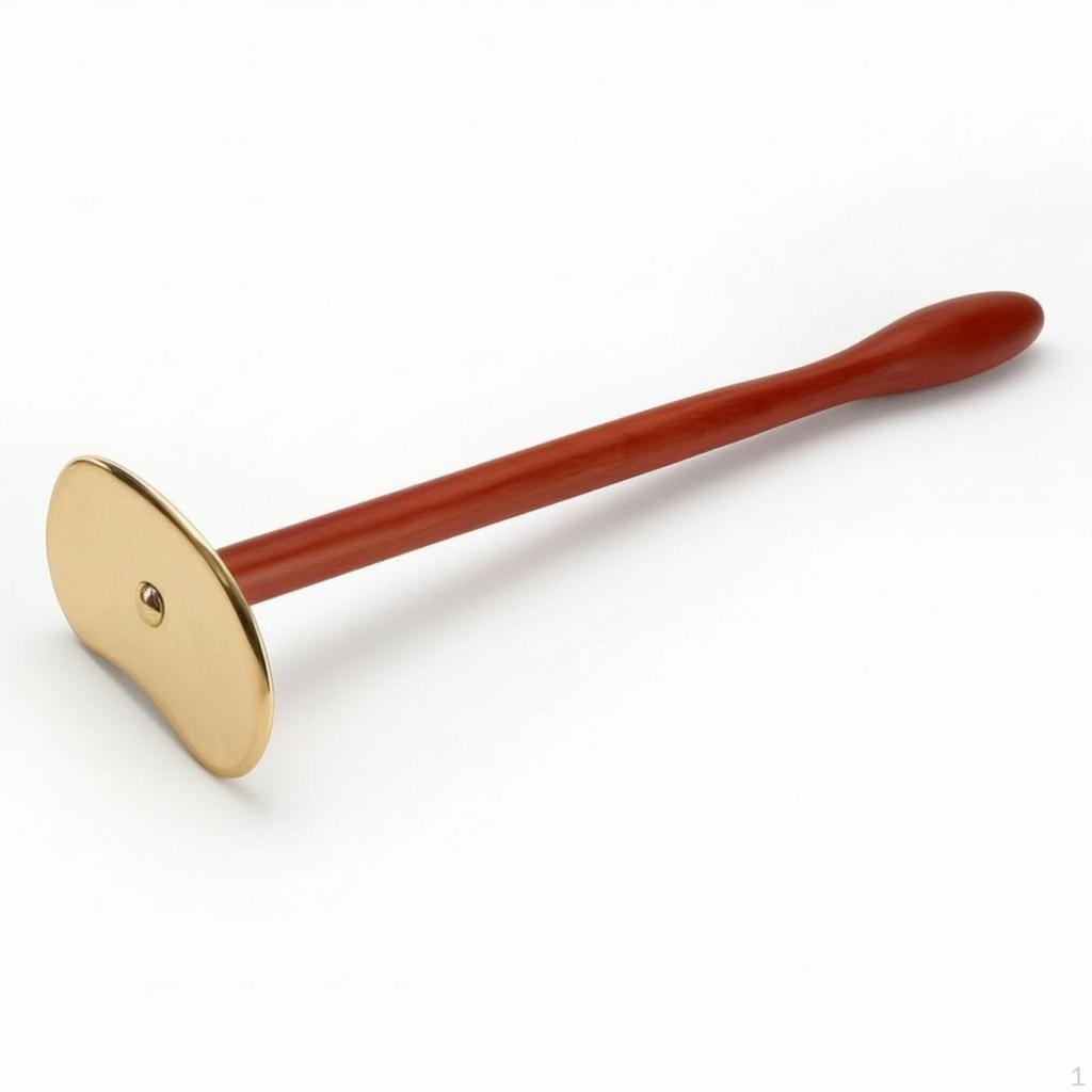 Brass Gua Sha EasyGrip Taiji Tool Handheld Long Tai Chi