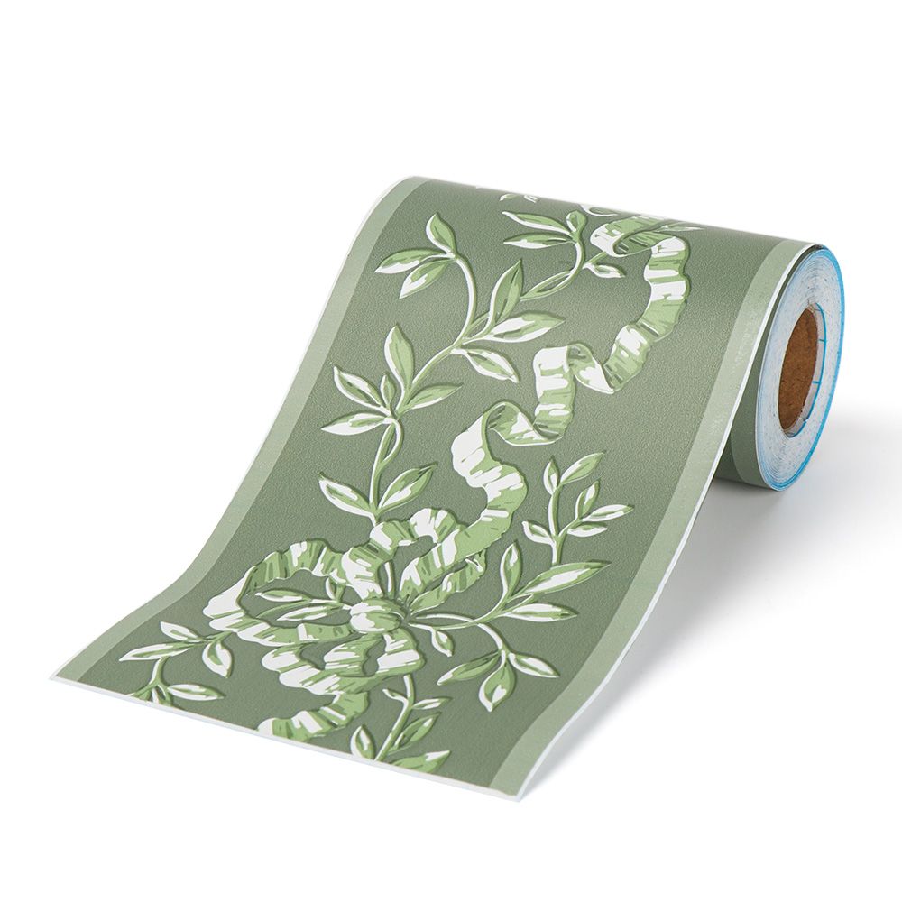 Self-adhesive Waterproof Waist Line Wallpaper Baseboard Wall Border Stickers Skirting Line