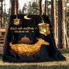 1pc Eid-ul-adha, Mubarak, Festival Digital Printed Flannel Blanket, Super Soft Plush Fleece Bed Cover, Multipurpose Four Season Blanket for