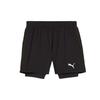 Ultraweave Running Series Solid Color Mid-Rise Casual Shorts Men Shorts Black 524994-01