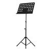 Portable Metal Music Stand Detachable Musical Instruments for Piano Violin Guitar Sheet Music Accessaries Black/Pink