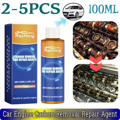 2-5PCS 100ML Car Engine Carbon Removal Repair Agent Protectant Engine Oil Car Care Auto Engine Restoration