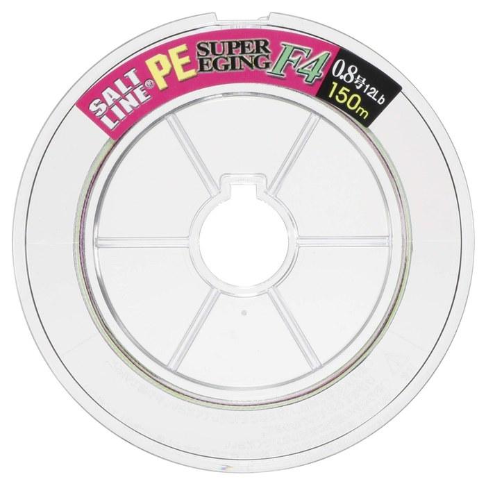 Toray Saltline PE Super Egiing F4 150m 0.8 Number 12lb 4kg 4-Pack 3-Color