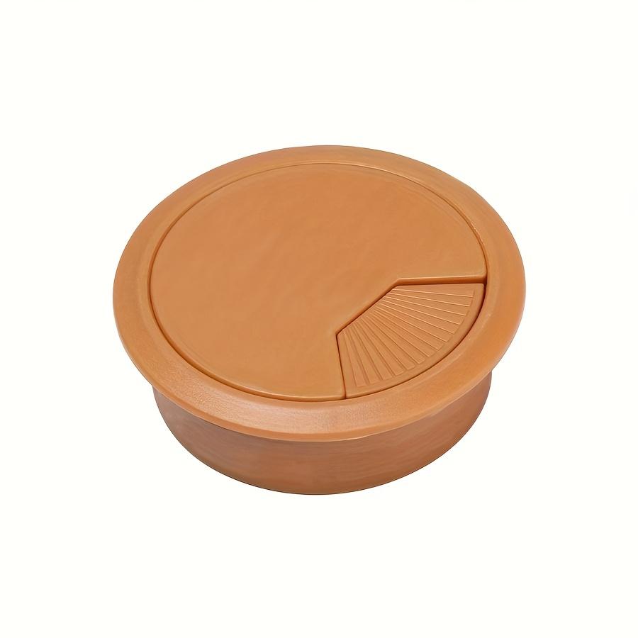 4pcs 60mm Desk Table Plastic Cable Hole Cover PC Computer Desk Round Wire Tidy Grommet Cable Organizer