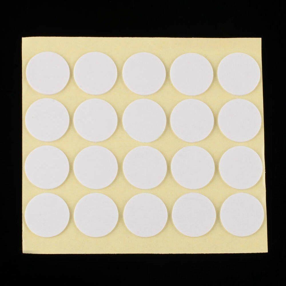 

20 мм двухсторонний самоклеящийся термостойкий клей-карандаш для изготовления фитилей для свечей наклейки 20pcs