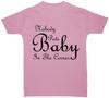 Nobody Puts Baby In The Corner Baby Children T Shirt Top NBorn-6y Gift Boy Girl
