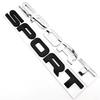 3D Metal Sport Car Rear Trunk Side Fender Emblem Badge Decals Sticker Styling Accessories
