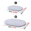1 PC Warm Winter Plush Thickened Pet Mat Non-slip Water Absorbent Sleeping Mat for Pet Small Animals Hamsters Guinea Pigs Rabbit
