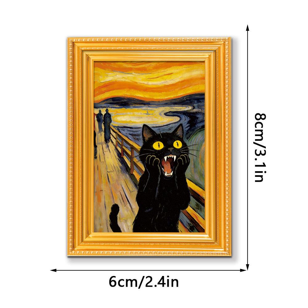 

Quirky 3D Animal Wooden Photo Frame Refrigerator Magnet