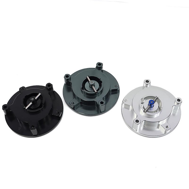 SH-L6005: Quick-release aluminum alloy fuel tank cap for motorcycle modifications.