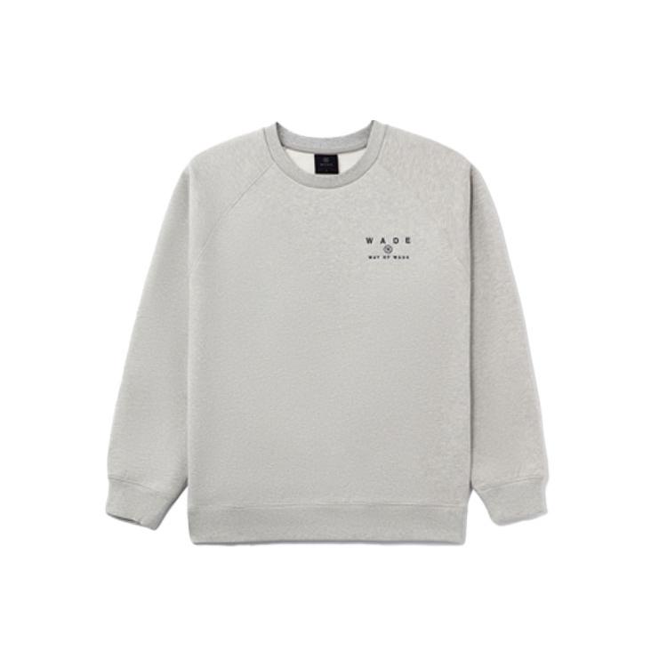 Li Ning Sweatshirt Unisex Heather Gray AWDR797-3 XL