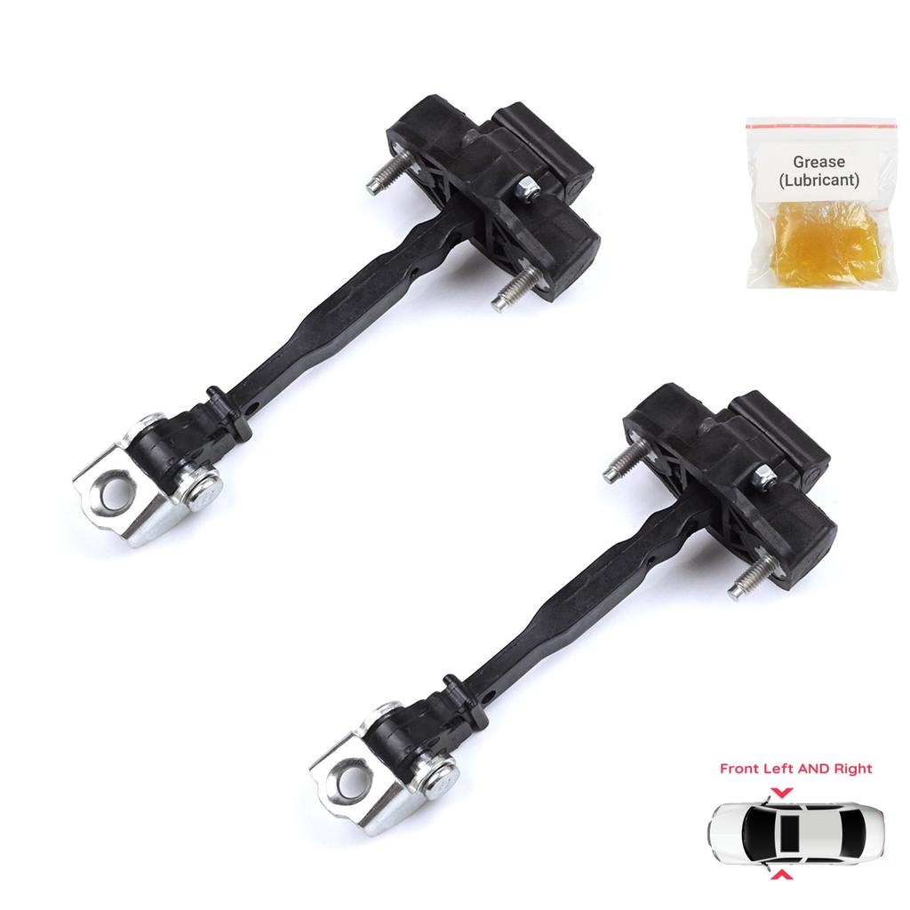 BDP1318-1 2 Pieces Front Door Hinge Stop Check Strap Limiter for Peugeot 208 e-208 Opel Corsa F Corsa-e 2019-On 9823211180