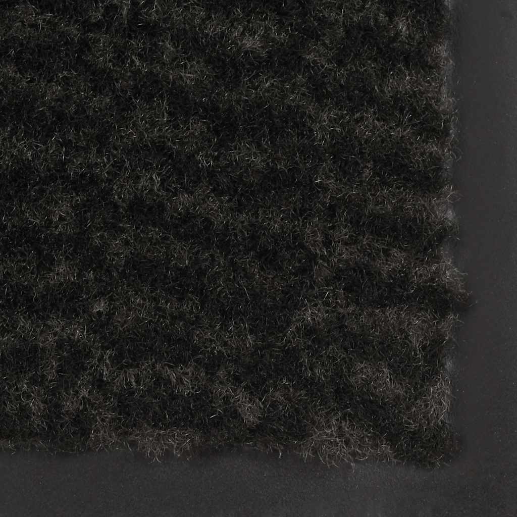VidaXL Schmutzfangmatten 2 Stk. Rechteckig Getuftet 40x60 cm Schwarz