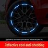 Reflective Nighttime Tire Anti-Collision Stickers for Cars & Motorcycles