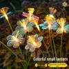 Waterproof Outdoor LED Fiber Optic Flower Lamp - Double-layer Lawn & Garden Decoration