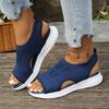 Women Summer Shoes New Mesh Fish Platform Sandals Women's Open Toe Wedge Sandals Ladies Light Casual Shoes Zapatos Mujer