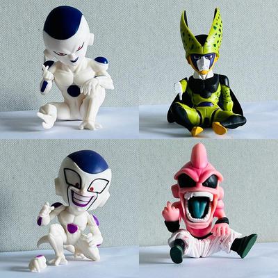 Dragon Ball Middle Finger Majin Buu & Frieza Cell Action Figure