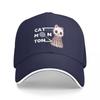 Baseball Caps Funny Badminton Cat Cute Graphic Men Women Outdoor Spring Caps