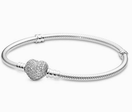 Heart Zircon Bracelet for Women Fashion Jewelry