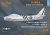 Clear Scale American Sabre Early Model Korean Specification Plastic Model Kit CPU4825 Prop! 1/48 F-86A (Airplane)