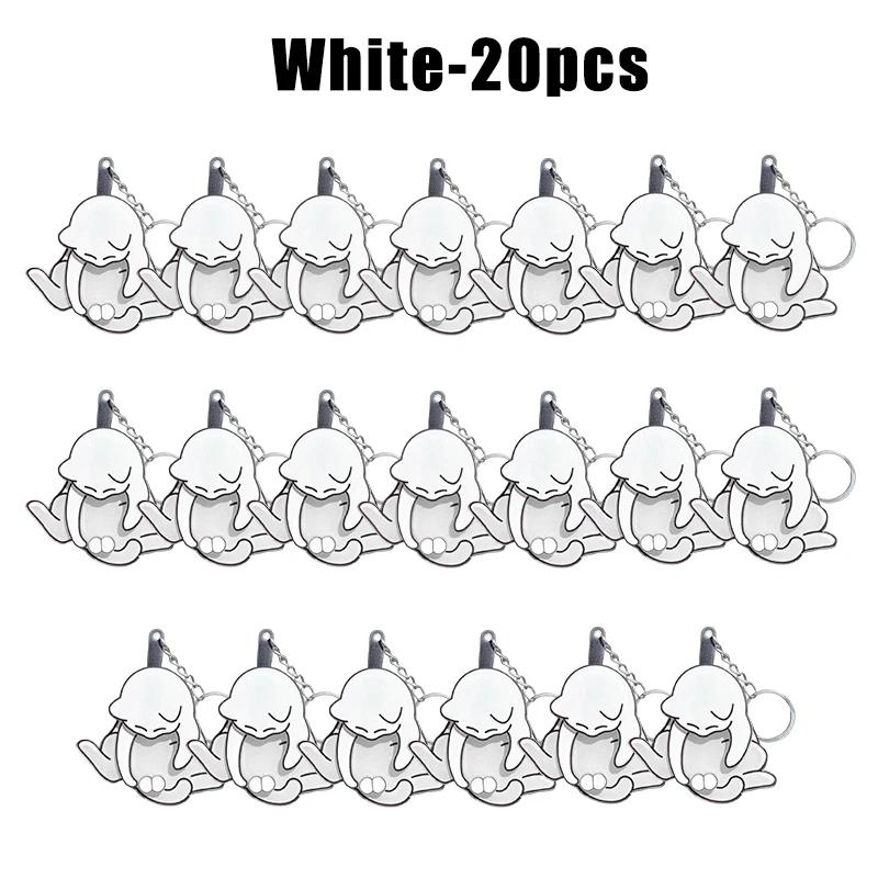 Fun Pull Tab Whimsical Cat Keychain Rotating Fidget Toy Surprise Egg Charm Mischievous Kitten Bag Accessory Creative Pet Gift