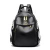 Women's PU Backpack Durable Shoulder Bag Large Capacity Travel Backpack