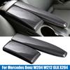 2Pcs LHD Car Center Console Armrest Box Trim Cover Fit for Mercedes Benz W204 X204 W212 X204 Only for Left Hand Drive Car