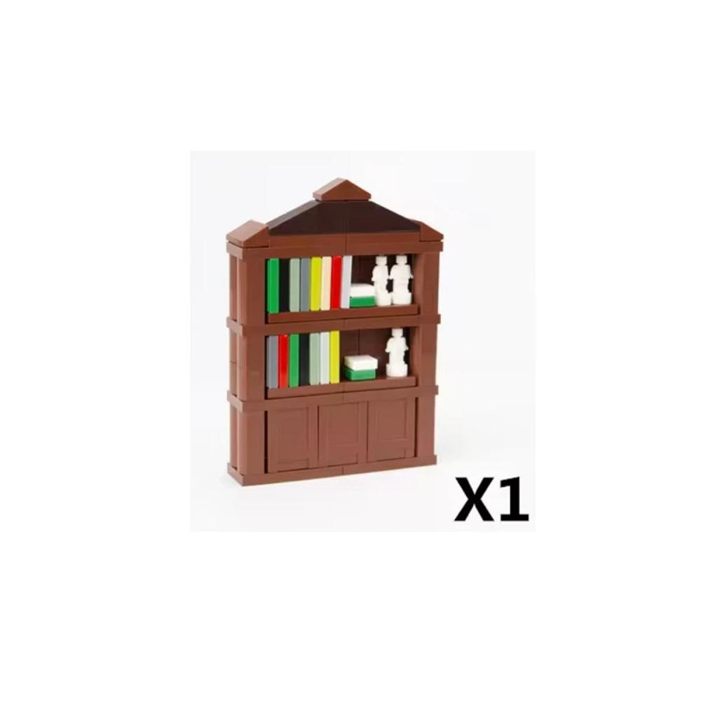 MOC Medieval Building Blocks Set Accessories Smithy Bedroom Table Bar Furniture Kitchen Assembly Boy Toy Mini Bricks K027 DIY