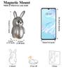 LED Three-color Changing Light Rabbit Wall Lamp Motion Sensor Light