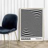 Black and White Bauhaus Poster