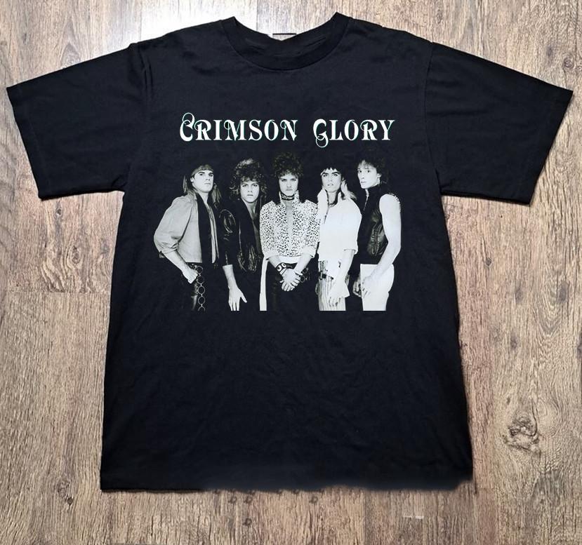 

Crimson Glory Concert Tour Rock Unisex TShirt All Size S To 5XL BS426 Unisex T-Shirt XXXXL