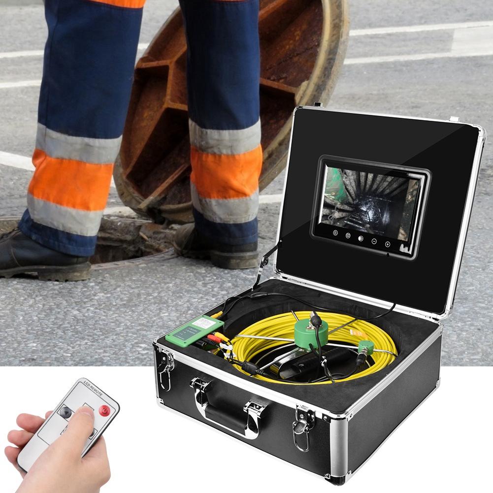 9 inch 1000 TVL Pipe Inspection Video Camera Underwater Drain Pipe Inspection