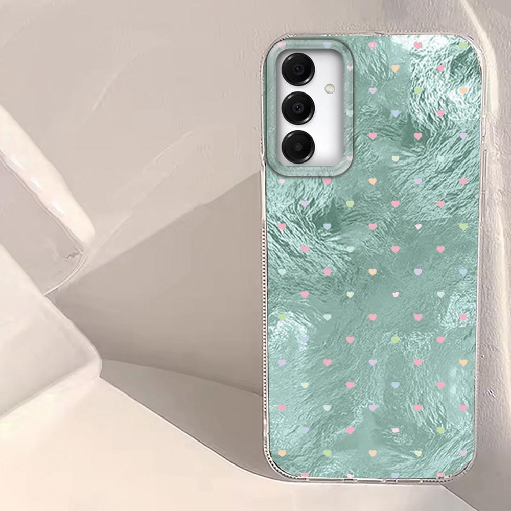 Gradient Colorful Stars Gilr Phone Case for Samsung Galaxy A55 A07 A17 A56 A36 A26 A16 A53 A06 A14 A24 A34 A54 A15 A25 A35 Cover