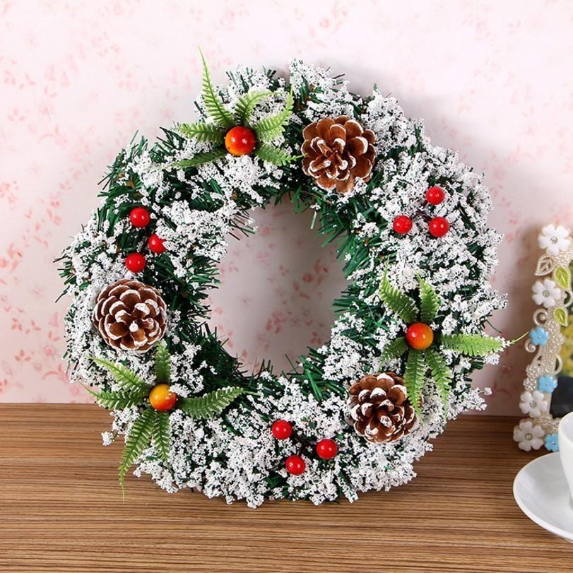 Handmade Christmas Wreath Festival Decoration for Christmas Tree Wedding Celebration