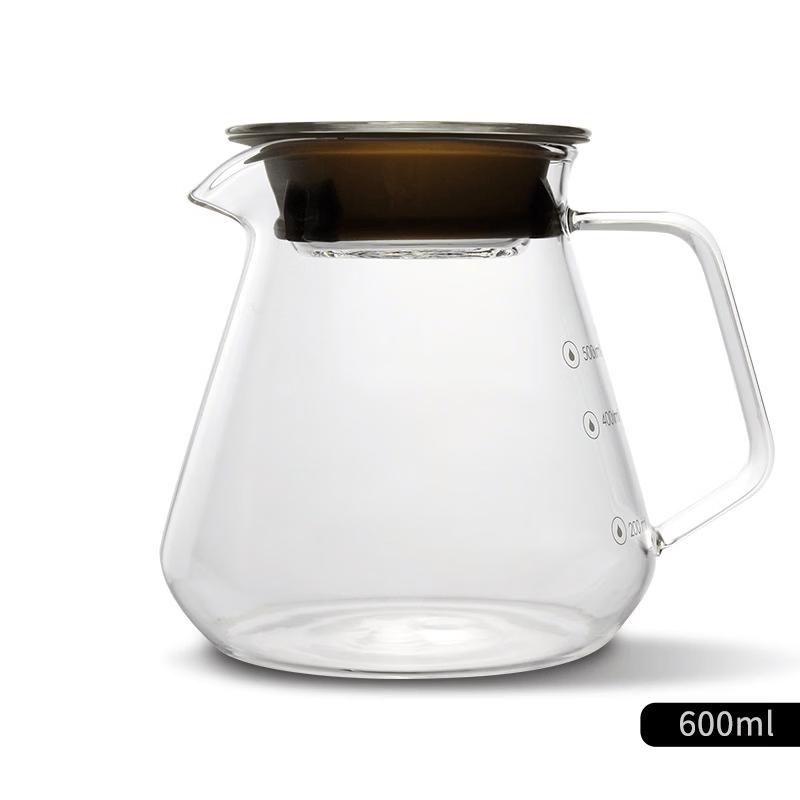 High Borosilicate Glass Coffee Sharing Pot