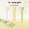 Leak-Proof Cat Treat Feeder Spoon - Spill-Proof and Easy to Use