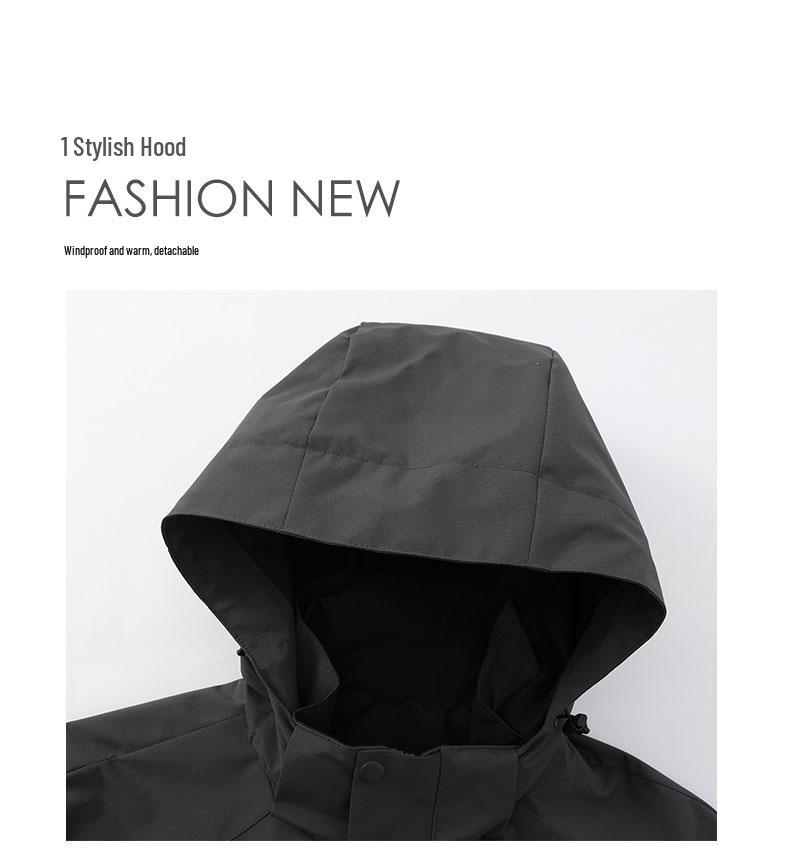 2026 Autumn Men's Windproof Workwear Jacket - Outdoor Sports & Casual Mountaineering Top