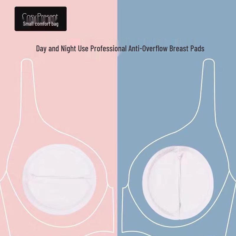 Disposable Ultra-thin Anti-leak Breast Pads - 100 Pack, Breathable Nipple Covers for Postpartum Breastfeeding