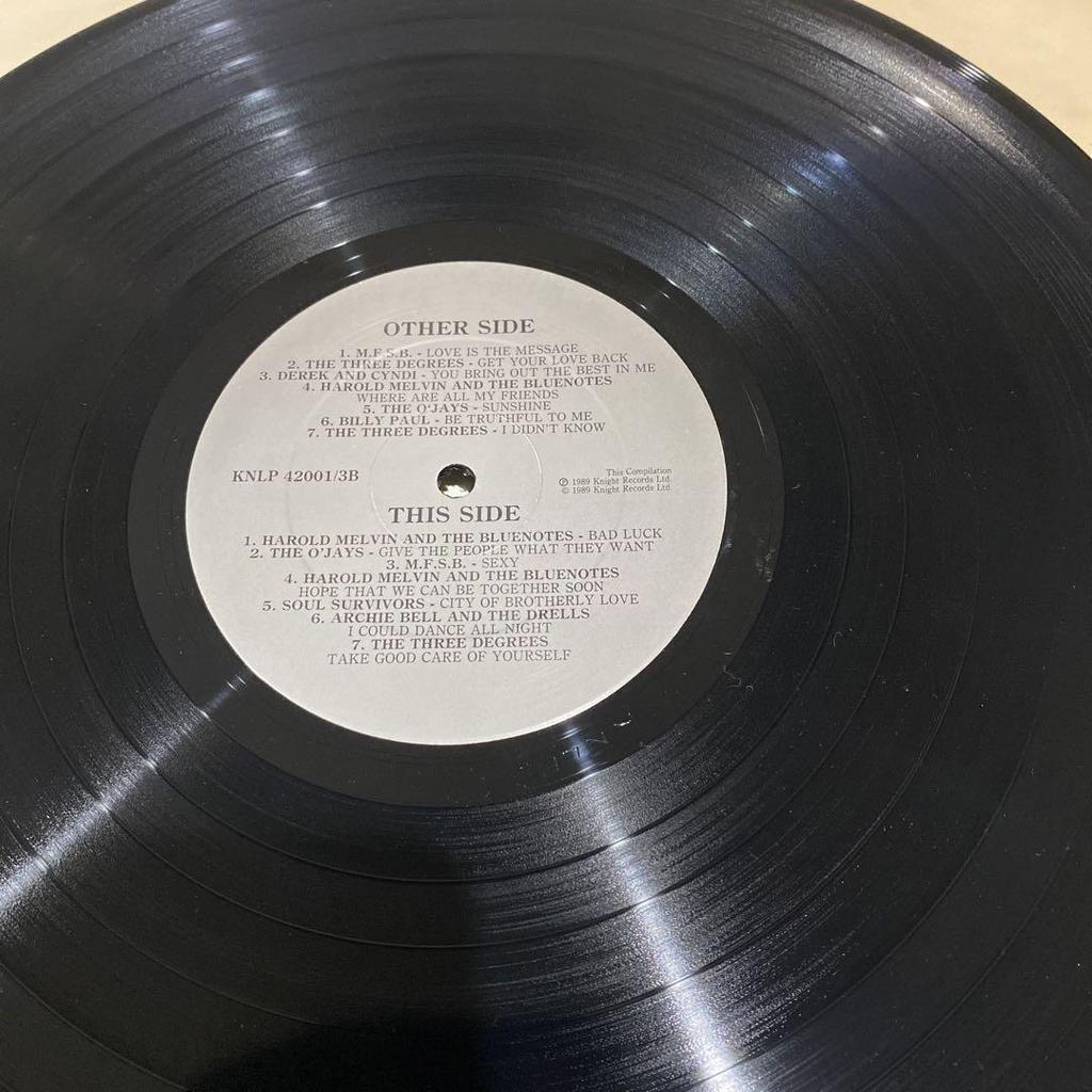 [USED] 4-disc record set / Philadelphia Soul / Gamble & Huff / Tatsuro Yamashita /