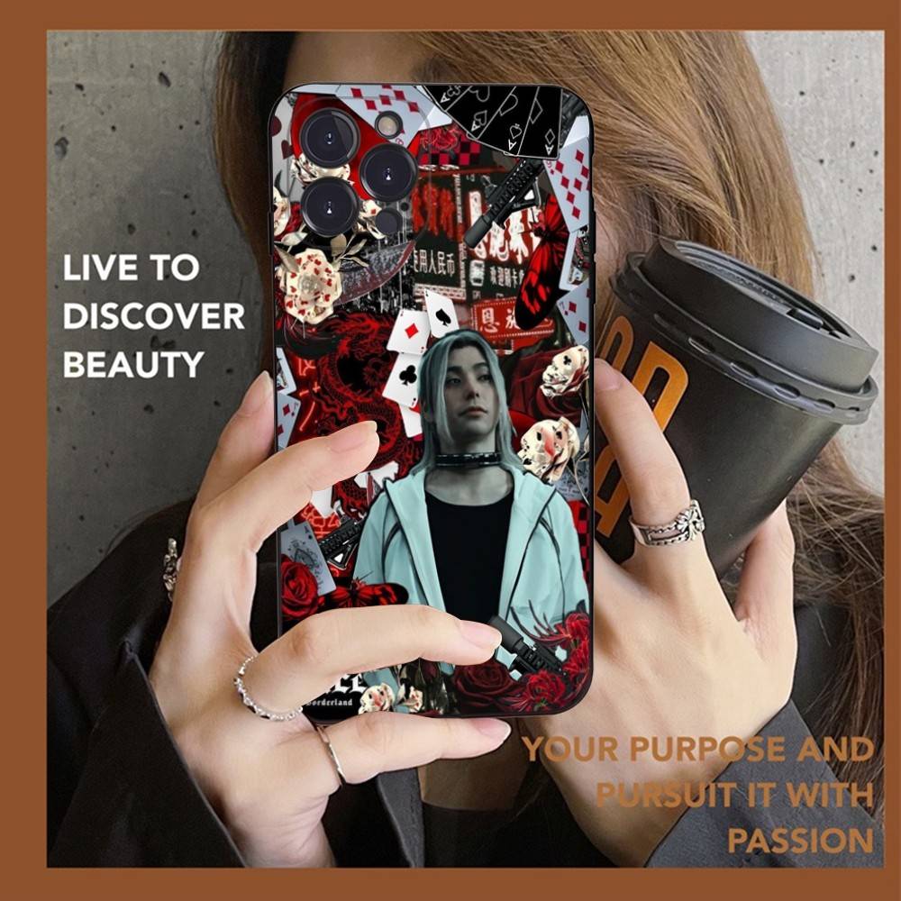 

Чехол для телефона с изображением из фильма «Алиса в Пограничье» для iPhone 16 15 14 13 12 Mini 11 Pro XS Max X XR SE 6 7 8 Plus Мягкий силиконовый чехол iPhone 14pro max