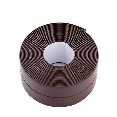 Sealed Self-adhesive Waterproof PVC Sticker,self-adhesive Waterproof Tape,Bathroom & Shower Sealing TapeForKitchen, Shower, Sink