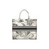 Dior BookTote Embroidery Tote Bag, Shopping Bag, Handbag Large Women's Beige/Black M1286ZRHZ-M941