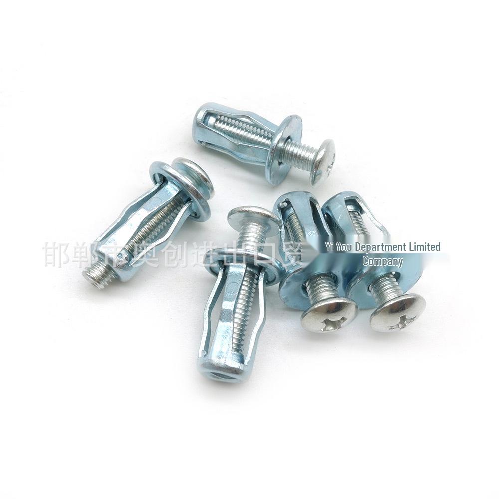 30PCS Carbon Steel Petal Nut M4-M6 Galvanized License Plate Fixing Screw Jack Nut - Fast Shipping Available