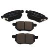 Ceramic Rear Brake Pad D1354 for Toyota Corolla, Prius, Lelink, Haval, Geely, Geometry, Tiggo